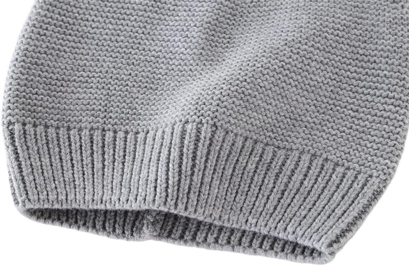 LLmoway Toddler Infant Winter Hat Warm Cotton Knit Skull Cap Stocking Cap Slouchy Beanie for Baby Kids Boys Girls - Image 3